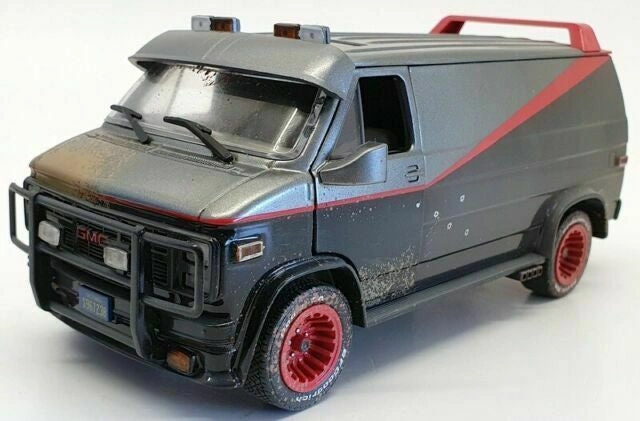 Iconic 1983 A-Team GMC Van 1:24 Scale Model Car Collectible