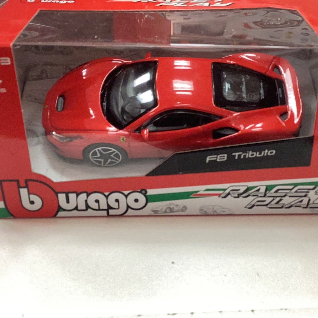 Iconic 1:43 Bburago Ferrari F8 Model Car Collector's Dream